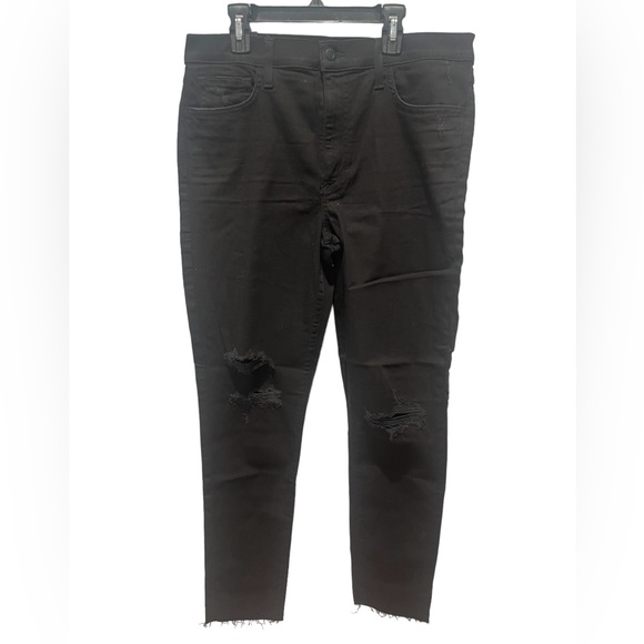 JOE’S JEANS Industry Distressed High-Rise Skinny Jeans - Picture 4 of 9